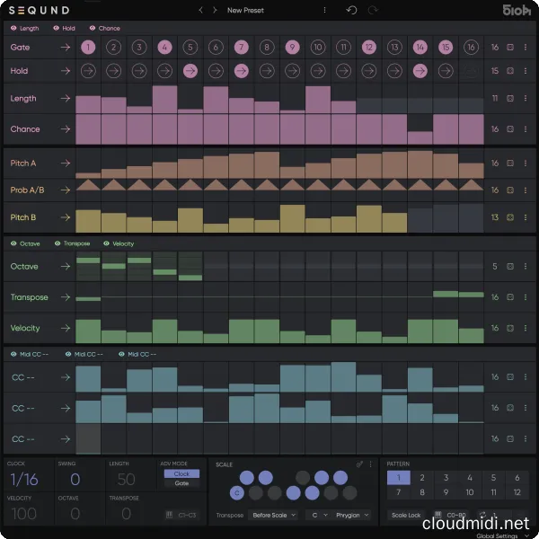 律动生成音序器-510k Arts SEQUND Sequencer v1.0.1 macOS :-1