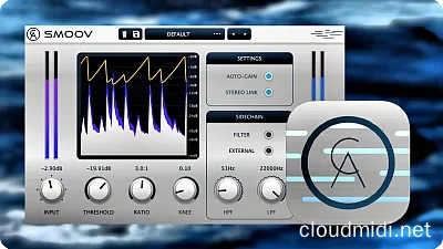 柔和压缩效果器-Caelum Audio Plugins Smoov v1.0.0 macOS :-1