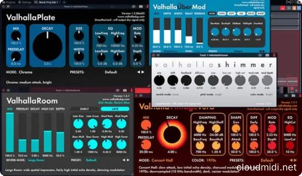 经典混响延迟效果器套装-Valhalla DSP Bundle v2024.3 CE-win :-1 经典混响延迟效果器套装-Valhalla DSP Bundle v2024.3 CE-win :-1