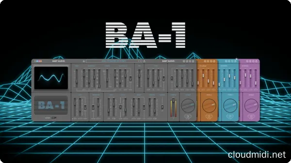 模拟单声道合成器-BABY Audio BA-1 v1.5.0 R2R WiN-MAC :-1