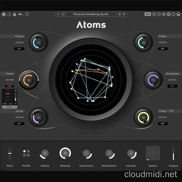 物理建模合成器-BABY Audio Atoms v1.1.0 R2R WiN-MAC :-1