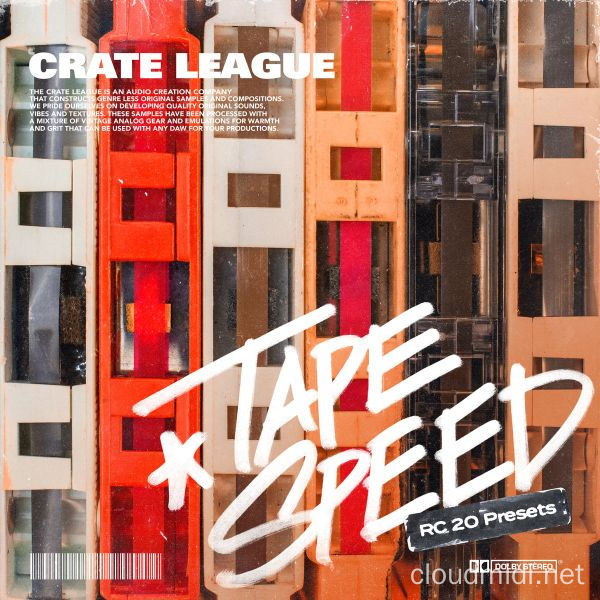混音插件预设-The Crate League Tape Speed XLN RC-20 Retro Color Preset Pack :-1