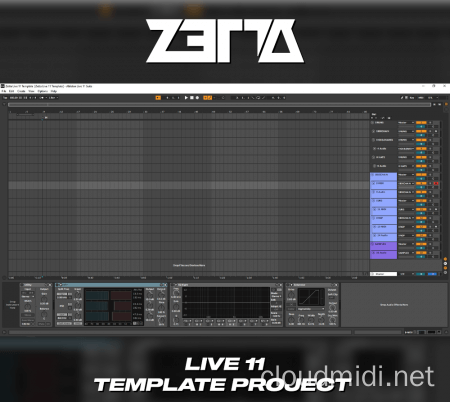 工程模版-Zetta Ableton Live 11 Template Project :-1