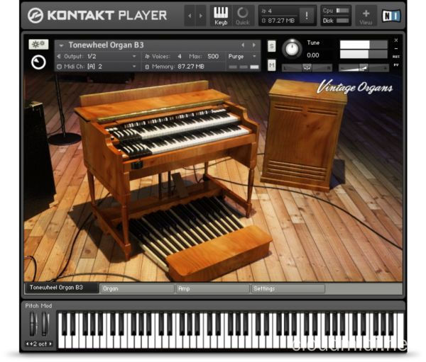 经典管风琴音色-Native Instruments Vintage Organs v1.5.1 Kontakt :-1
