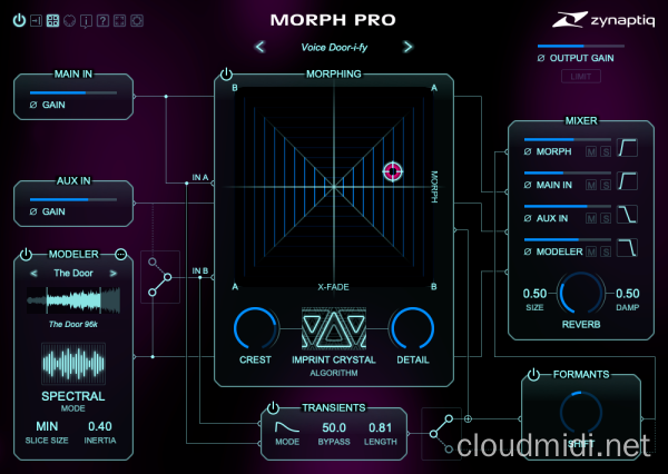 声音整形音效处理插件-Zynaptiq MORPH 3 PRO v3.0.1 R2R-win :-1