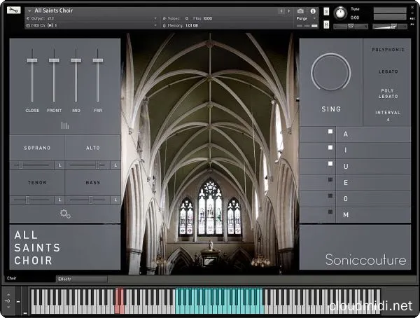 伦敦室内合唱团音色-Soniccouture All Saints Choir v1.1.0 Kontakt :-1