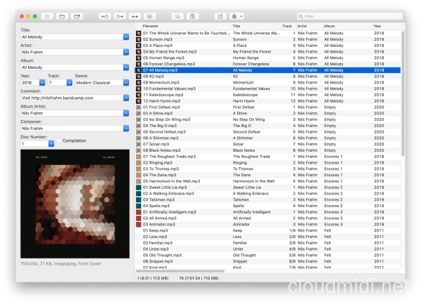 苹果音频标签编辑器-Mp3tag v1.8.21 macOS-TNT :-1