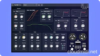 多效果磁带处理器-Caelum Audio Plugins Tape Pro v1.3.1 macOS :-1 多效果磁带处理器-Caelum Audio Plugins Tape Pro v1.3.1 macOS :-1