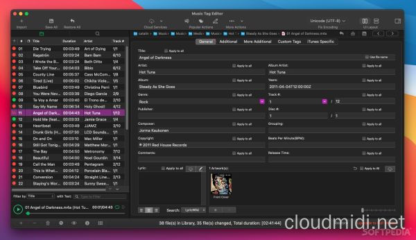 音乐标签编辑软件-Music Tag Editor v8.0.0 macOS :-1