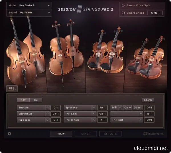 现代弦乐合奏音色-Native Instruments Session Strings Pro 2 v1.0.4 Kontakt :-1