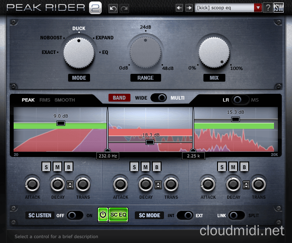 侧链动态效果器-Impact Soundworks Peak Rider 2 v2.1.6 MOCHA-win :-1