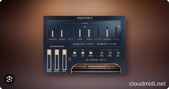 毛毡+立式钢琴融合音色-Jon Meyer PostFelt Kontakt :-1