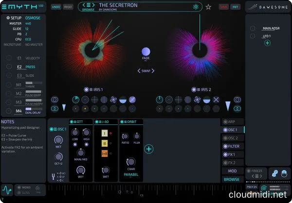 模块化调制合成器-Dawesome Myth v1.1.0 WiN-MAC :-1