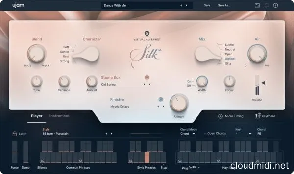 虚拟尼龙弦吉他音源-UJAM Virtual Guitarist SILK 2 v2.3.0 Fixed WiN-MAC :-1