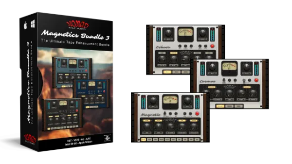 磁带模拟效果套装-Nomad Factory Magnetics Bundle v3.0.2 TC-win :-1