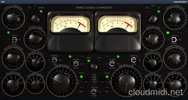 立体声双压缩器-SKnote SDC Stereo Double Compressor WiN-MAC :-1