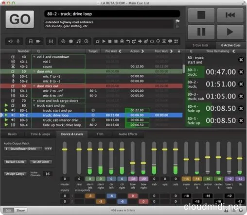 现场音频播放控制软件- Figure 53 QLab Pro v5.3.8 macOS-TNT :-1