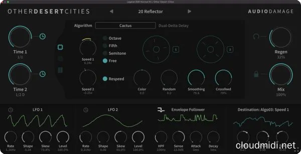 延迟效果器-Audio Damage AD054 Other Desert Cities v1.0.11 WIN-MAC-LINUX :-1