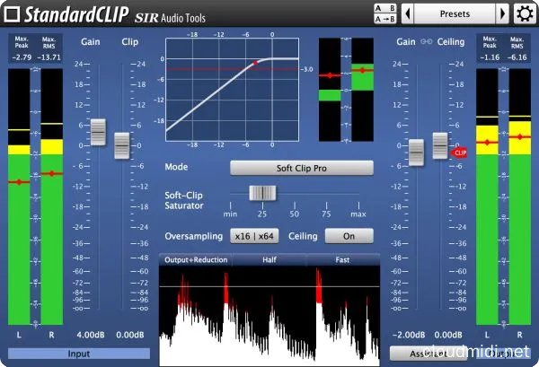 高级削波插件-SIR Audio Tools Standard CLIP v1.5.0 R2R WIN-MAC :-1 高级削波插件-SIR Audio Tools Standard CLIP v1.5.0 R2R WIN-MAC :-1
