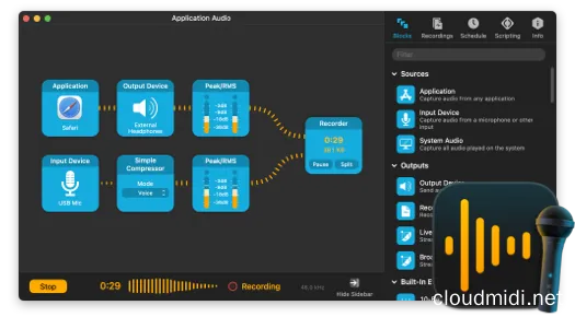 苹果音频串流内录软件-Rogue Amoeba Audio Hijack v4.4.2 macOS-TNT :-1