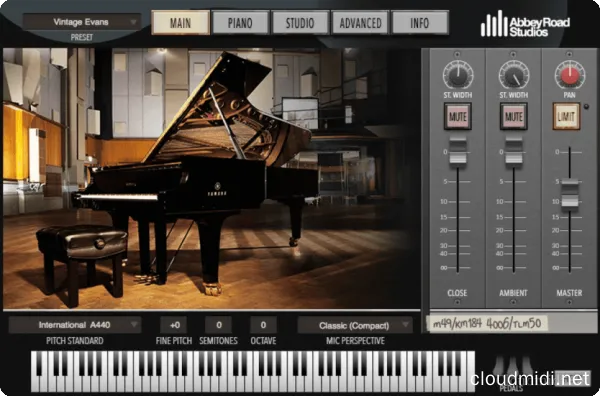 雅马哈CFX钢琴-Garritan Abbey Road Studios CFX Concert Grand v1.01 WiN-MAC :-1