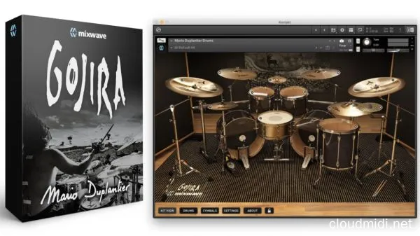 金属架子鼓音色库-Mixwave Gojira Mario Duplantier v1.1.1 Kontakt :-1 金属架子鼓音色库-Mixwave Gojira Mario Duplantier v1.1.1 Kontakt :-1