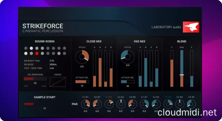 Laboratory Audio STRIKEFORCE v2.0.1 Kontakt :-1