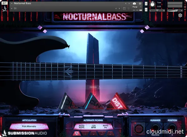 SubMission Audio NocturnalBass v1.0.1 Kontakt :-1