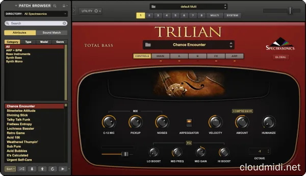 四巨头贝斯音源完整版-Spectrasonics Trilian v1.6.3d Full WIN-MAC :-1