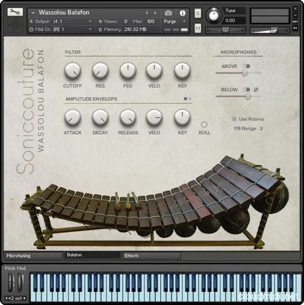 Soniccouture Wassolou Balafon v2.1 Kontakt :-1