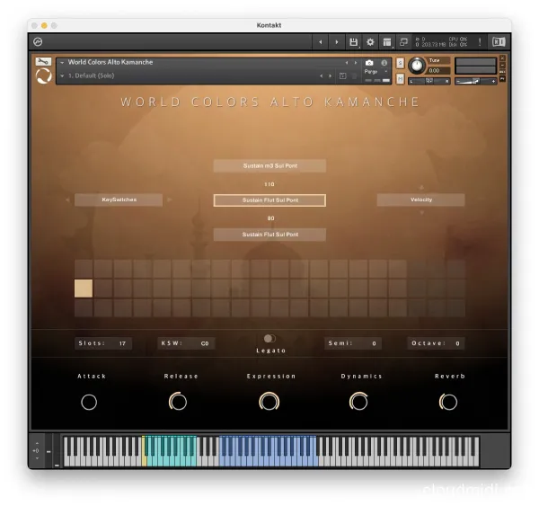 Evolution Series World Colors Alto Kamanche Kontakt :-1 Evolution Series World Colors Alto Kamanche Kontakt :-1