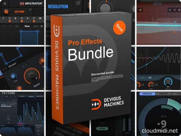 综合创意效果器合集包-Devious Machines Effects Bundle v2024.8.12 TCD-win :-1 综合创意效果器合集包-Devious Machines Effects Bundle v2024.8.12 TCD-win :-1