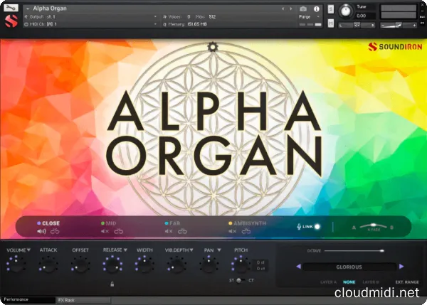 阿尔法管风琴音色库-Soundiron Alpha Organ Kontakt :-1