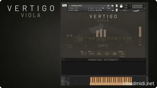 Cinematique Instruments Vertigo Viola Kontakt :-1