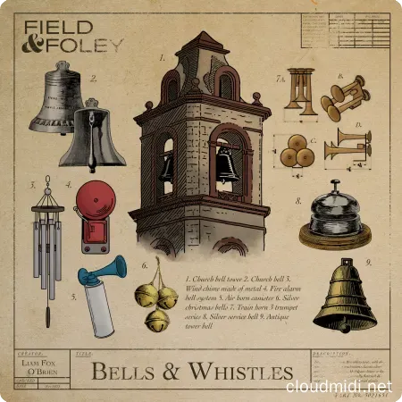 Field and Foley Bells and Whistles WAV :-1 Field and Foley Bells and Whistles WAV :-1