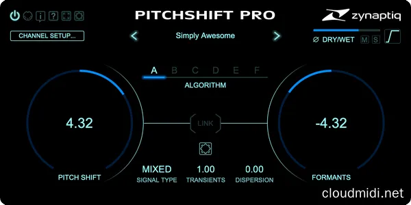 Zynaptiq PITCHSHIFT PRO v1.0.0 R2R-win :-1