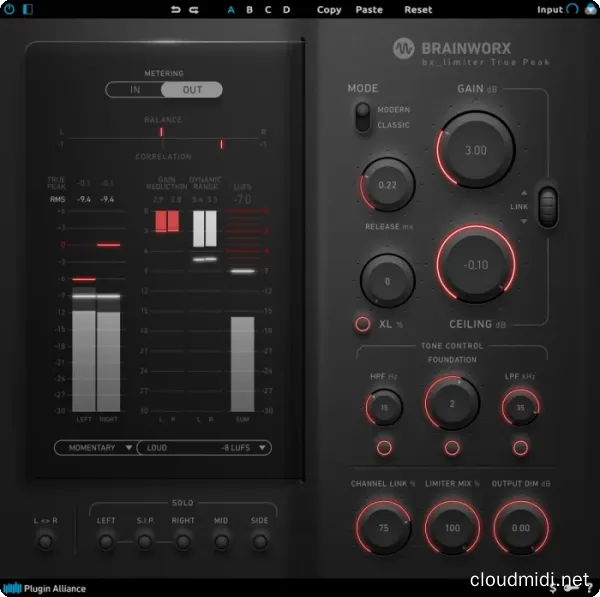 Plugin Alliance Brainworx bx_limiter True Peak v1.2.1 MacOS :-1