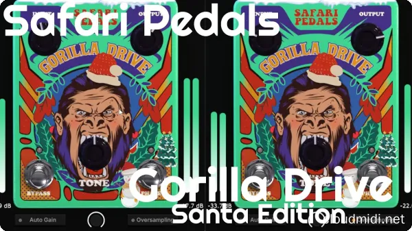 Safari Pedals Gorilla Drive Santa Edition v1.0.6 WIN-MAC :-1