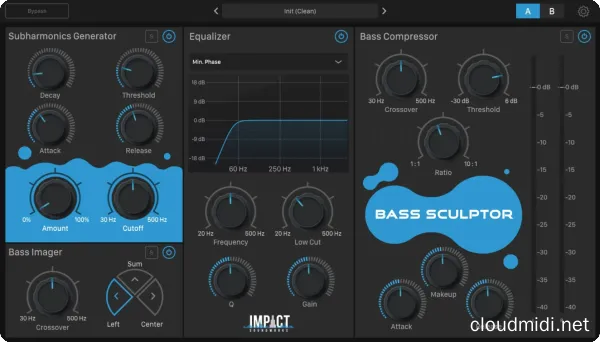 Impact Soundworks Bass Sculptor v1.0.3 macOS-HCiSO :-1