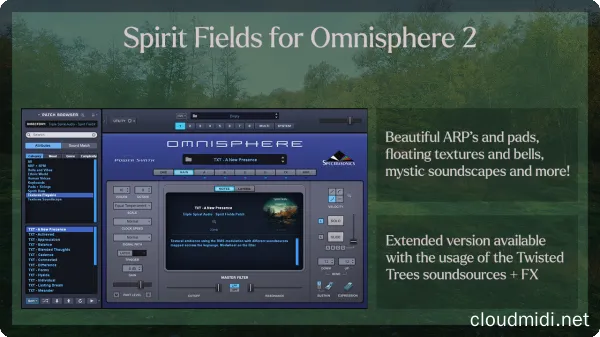 Triple Spiral Audio Spirit Fields for Omnisphere 2 :-1