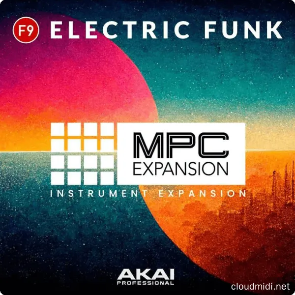 Akai MPC Expansion F9 Electric Funk Standalone :-1