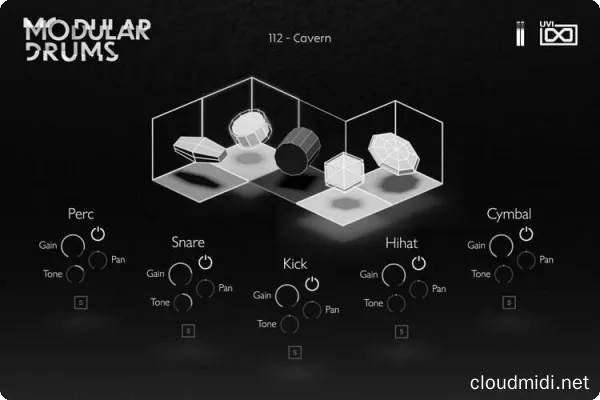 UVI Falcon Expansion Modular Drums v1.0.0-R2R :-1