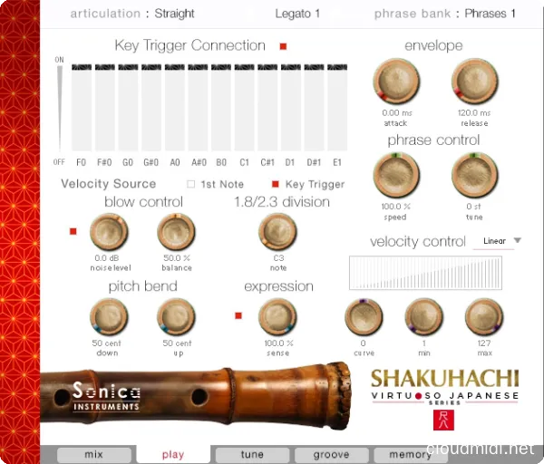 日本尺八音源-Sonica Instruments SHAKUHACHI v2.0.0 Kontakt :-1