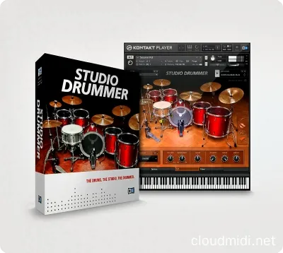 工作室鼓音色-Native Instruments Studio Drummer v1.4.1 Kontakt :-1