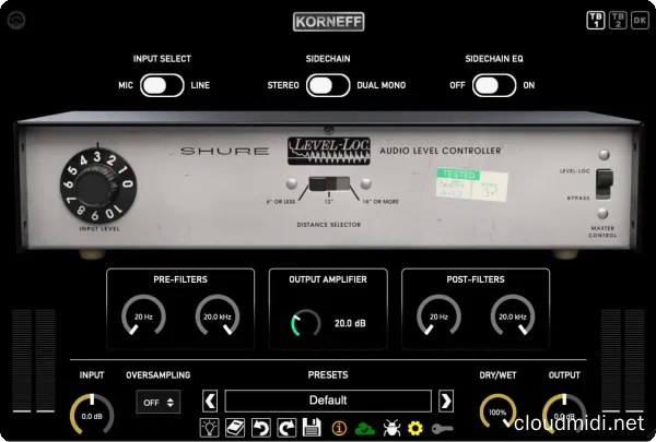 Korneff Audio Shure Level-Loc v1.0.0 R2R-win :-1