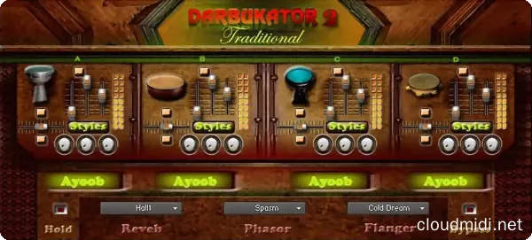 HTTMUSIC Darbukator Traditional Kontakt :-1