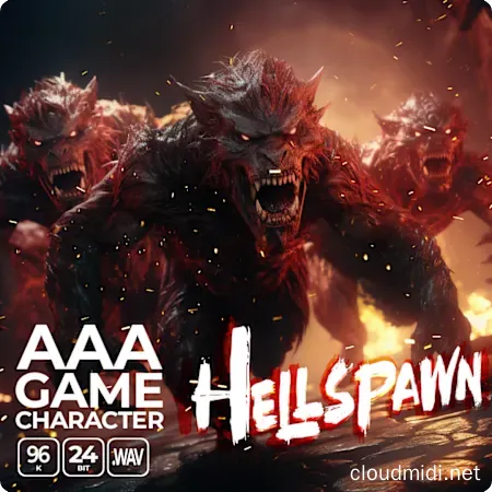 Epic Stock Media AAA Game Character Hellspawn WAV :-1