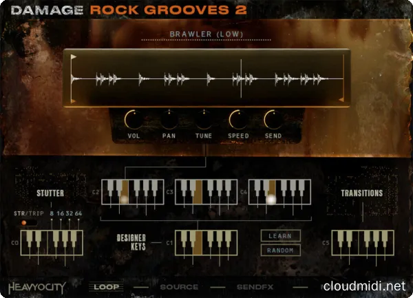 Heavyocity Damage Rock Grooves 2 Kontakt :-1