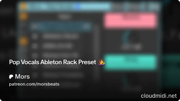 Mors Pop Vocals Ableton Rack Preset :-1