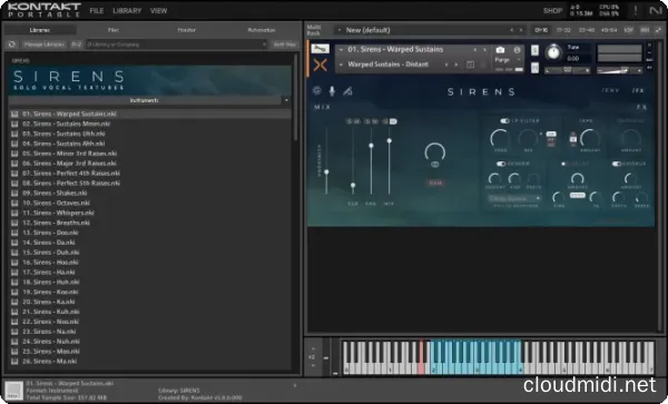 Sonixinema Siren Kontakt :-1 Sonixinema Siren Kontakt :-1
